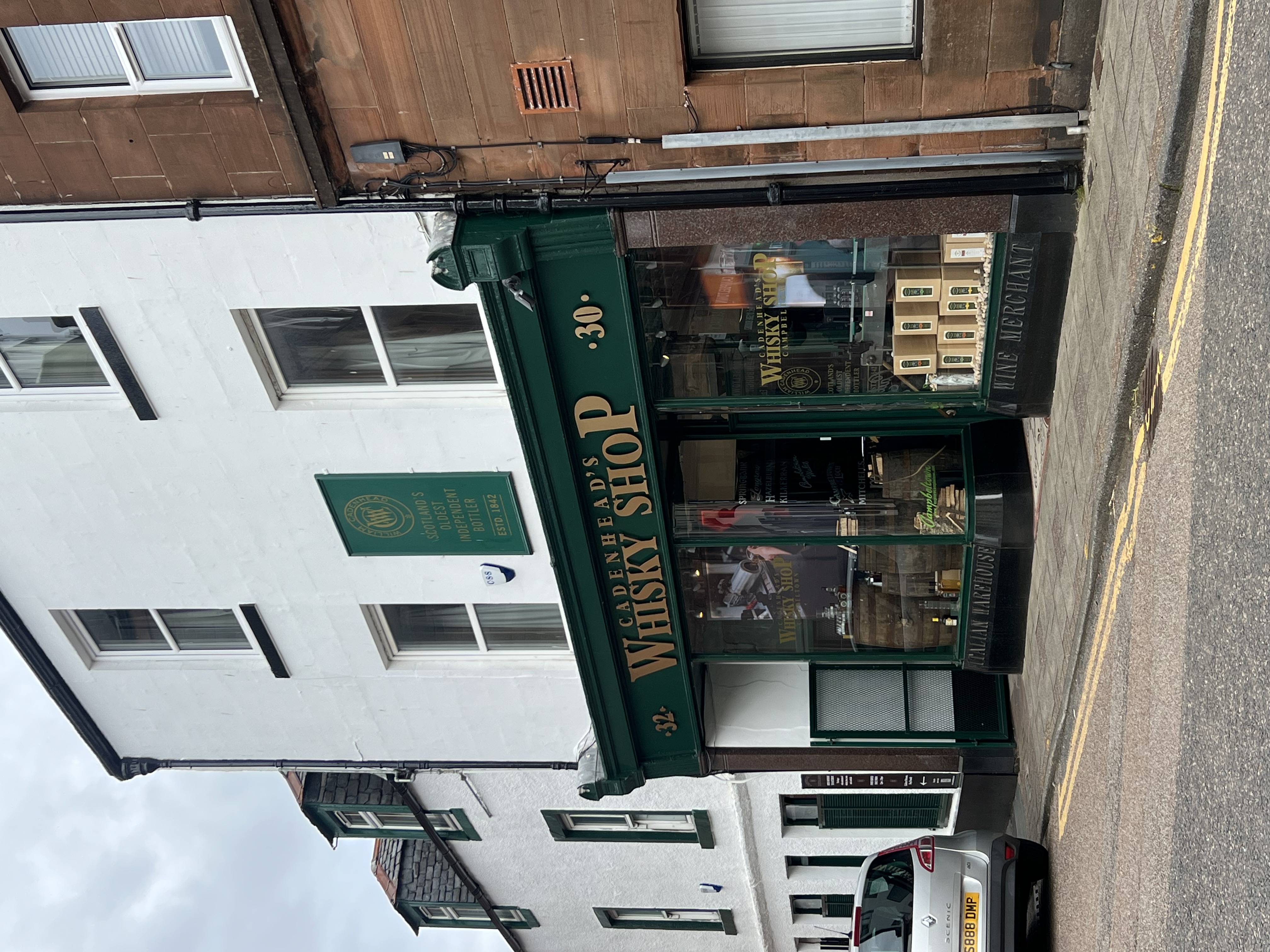 Cadenheads whisky shop